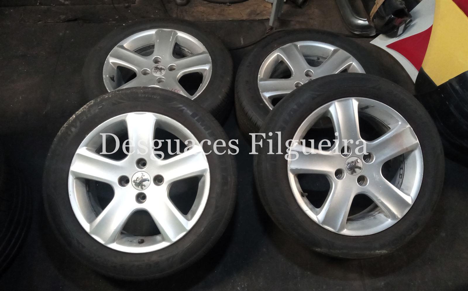 Juego de llantes de Peugeot 207, 205/55R16. - Imagen 3