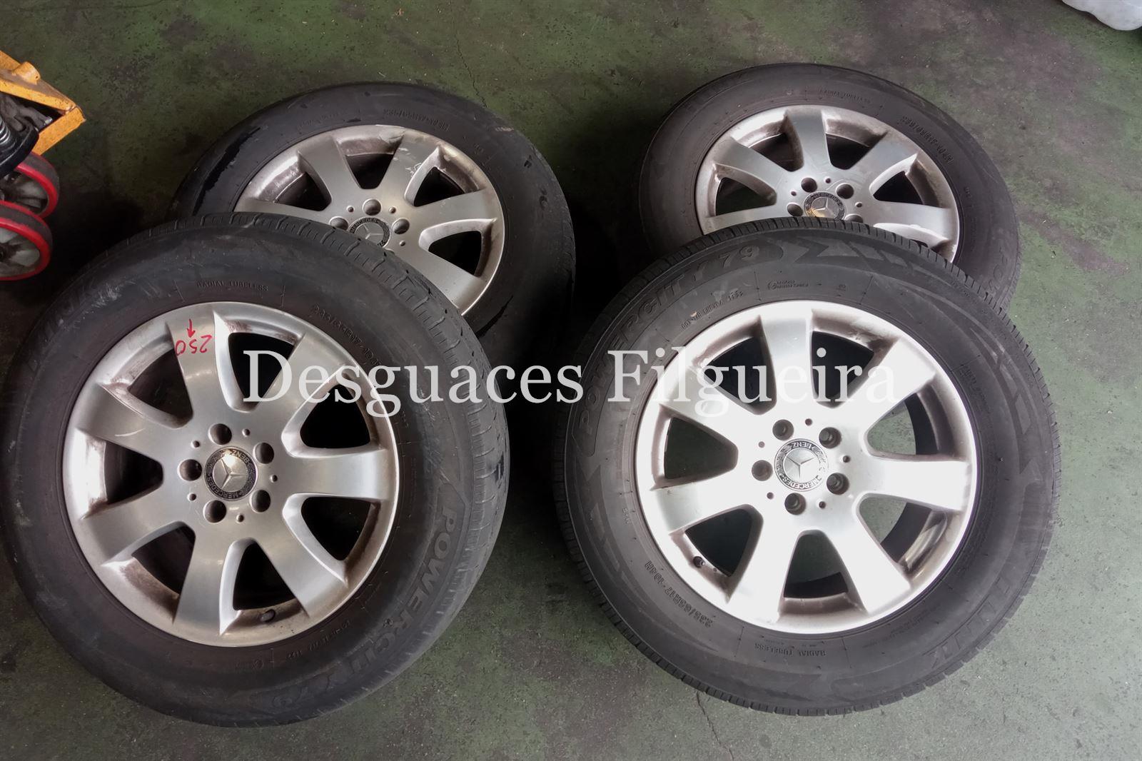 Juego llantas / ruedas de Mercedes-Benz Clase ML 2.0 ML 320 CDI, 224 cv. código de motor 642.940, año 2005. - Imagen 1