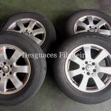 Juego llantas / ruedas de Mercedes-Benz Clase ML 2.0 ML 320 CDI, 224 cv. código de motor 642.940, año 2005. - Imagen 1