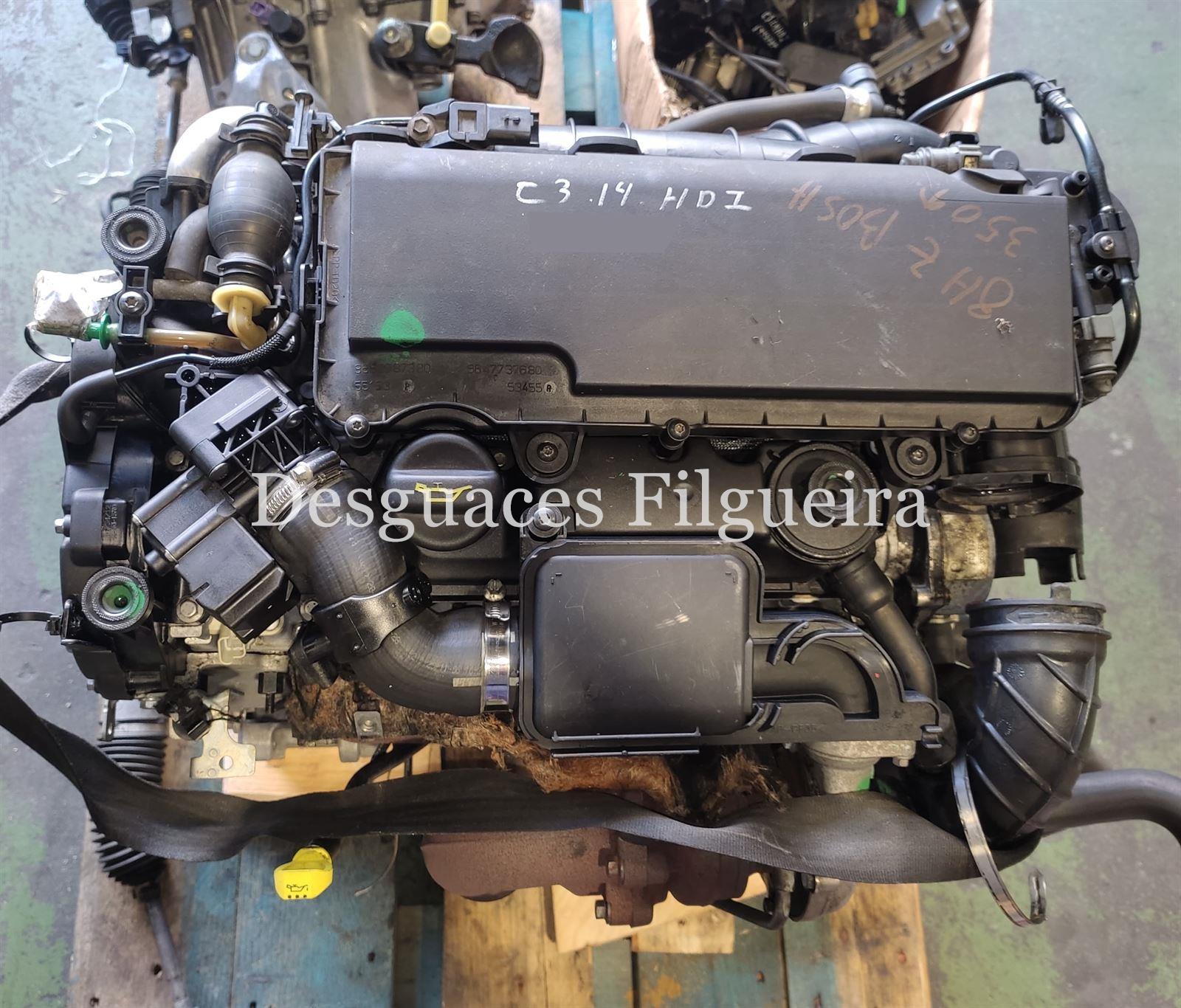 Motor completo Citroen C3 1.4 HDI 8HZ Bosch - Imagen 1