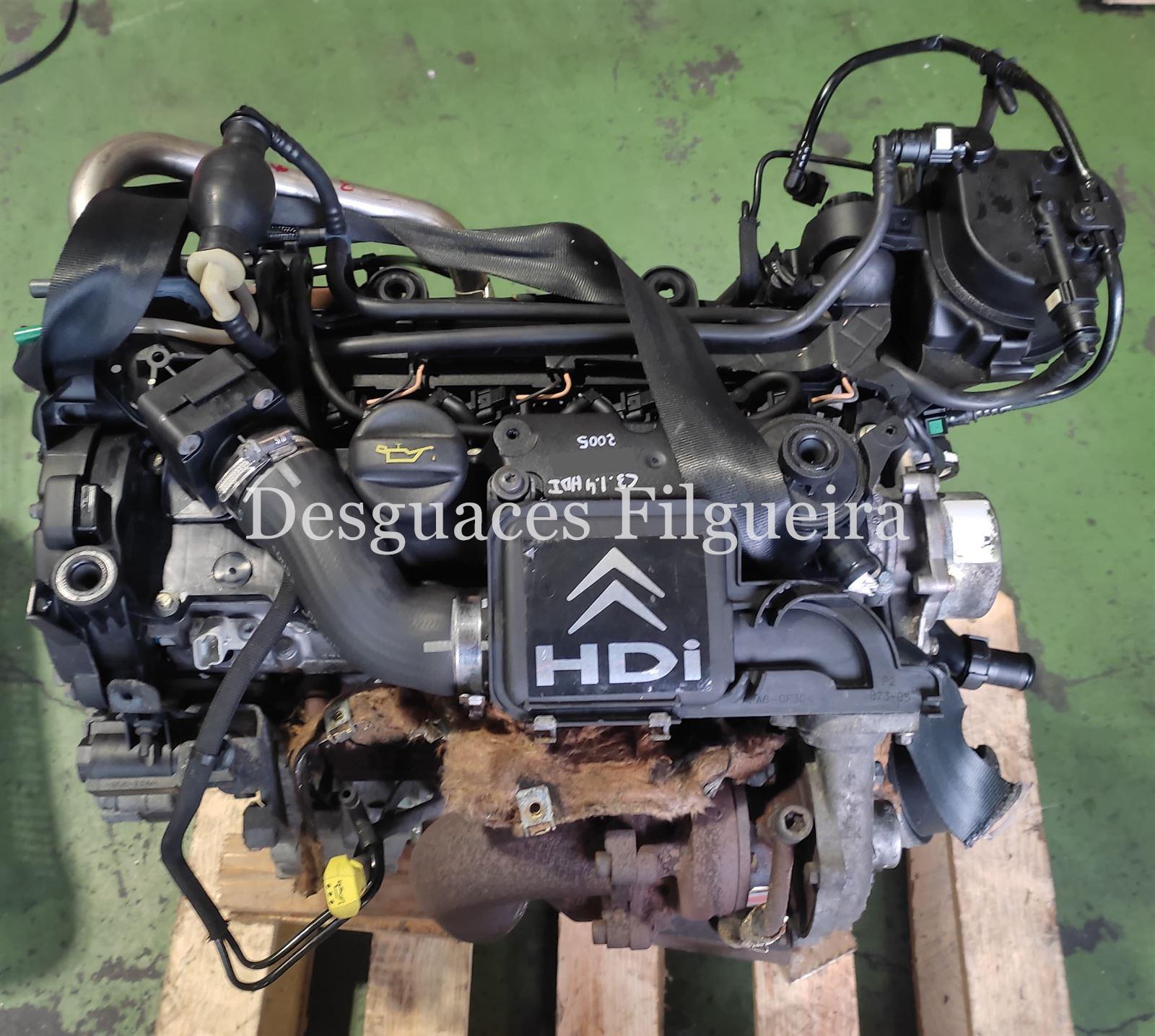 Motor completo Citroen C3 1. 4HDI 8HZ Bosch - Imagen 1