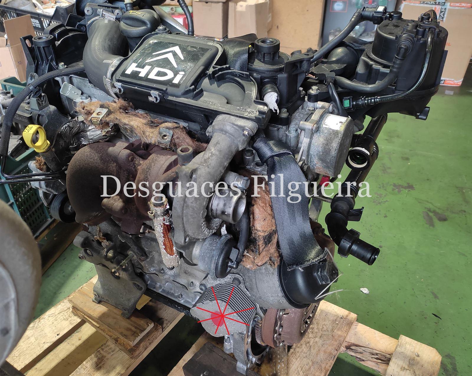 Motor completo Citroen C3 1. 4HDI 8HZ Bosch - Imagen 2