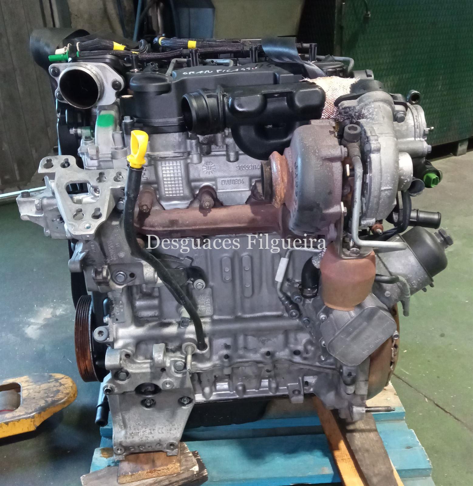 Motor completo Citroen C4 Grand Picasso 1.6 HDI 9HZ BOSCH - Imagen 2