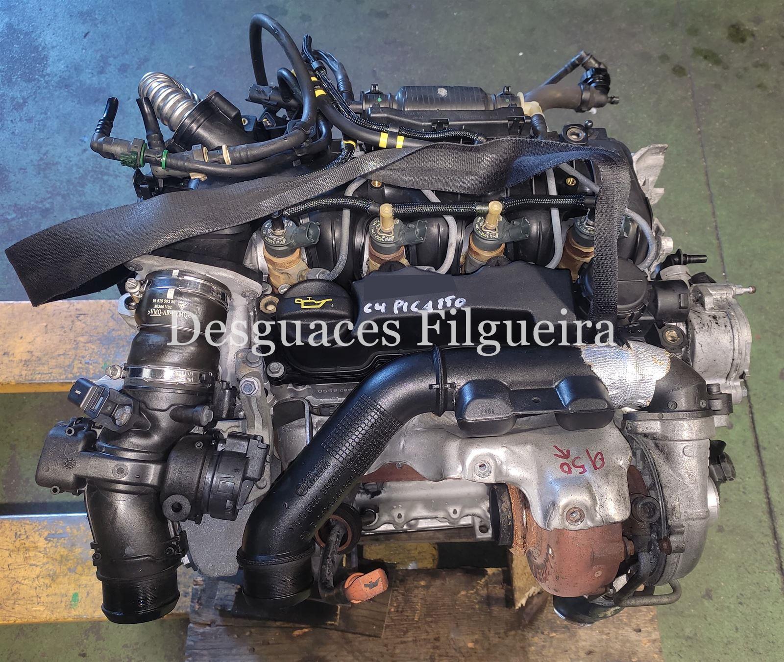 Motor completo Citroen C4 Picasso 1.6 HDI 9H01 Bosch - Imagen 1