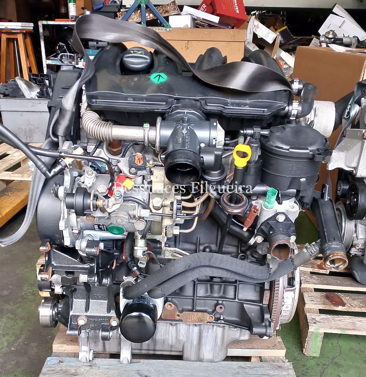 Motor completo Citroen Xsara 1.9 D WJZ Delphi BOMBA MAL - Imagen 2