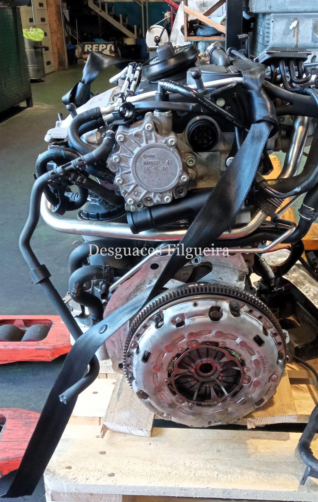 Motor completo de Audi 2.0 TDI 16V, 140 cv, código de motor BKD, año 2004. - Imagen 1