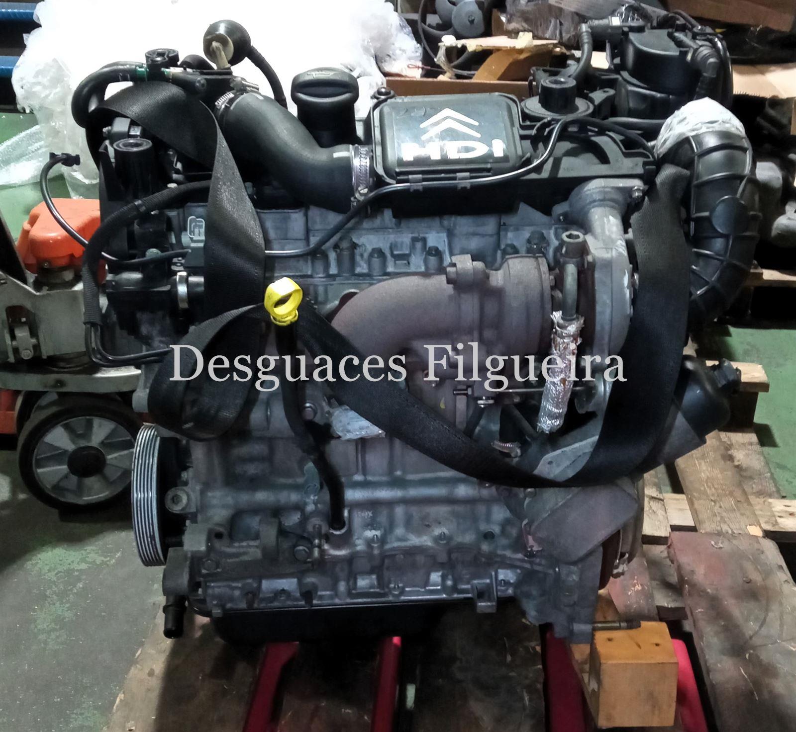 Motor completo de Citroen C3, 1.4 HDI, 68 cv, código de motor 8HZ, año 2005. - Imagen 5