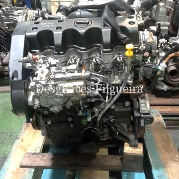 Motor completo de Citroen Saxo 1.5 D, 57 cv, código de motor VJX, año 2002. - Imagen 1