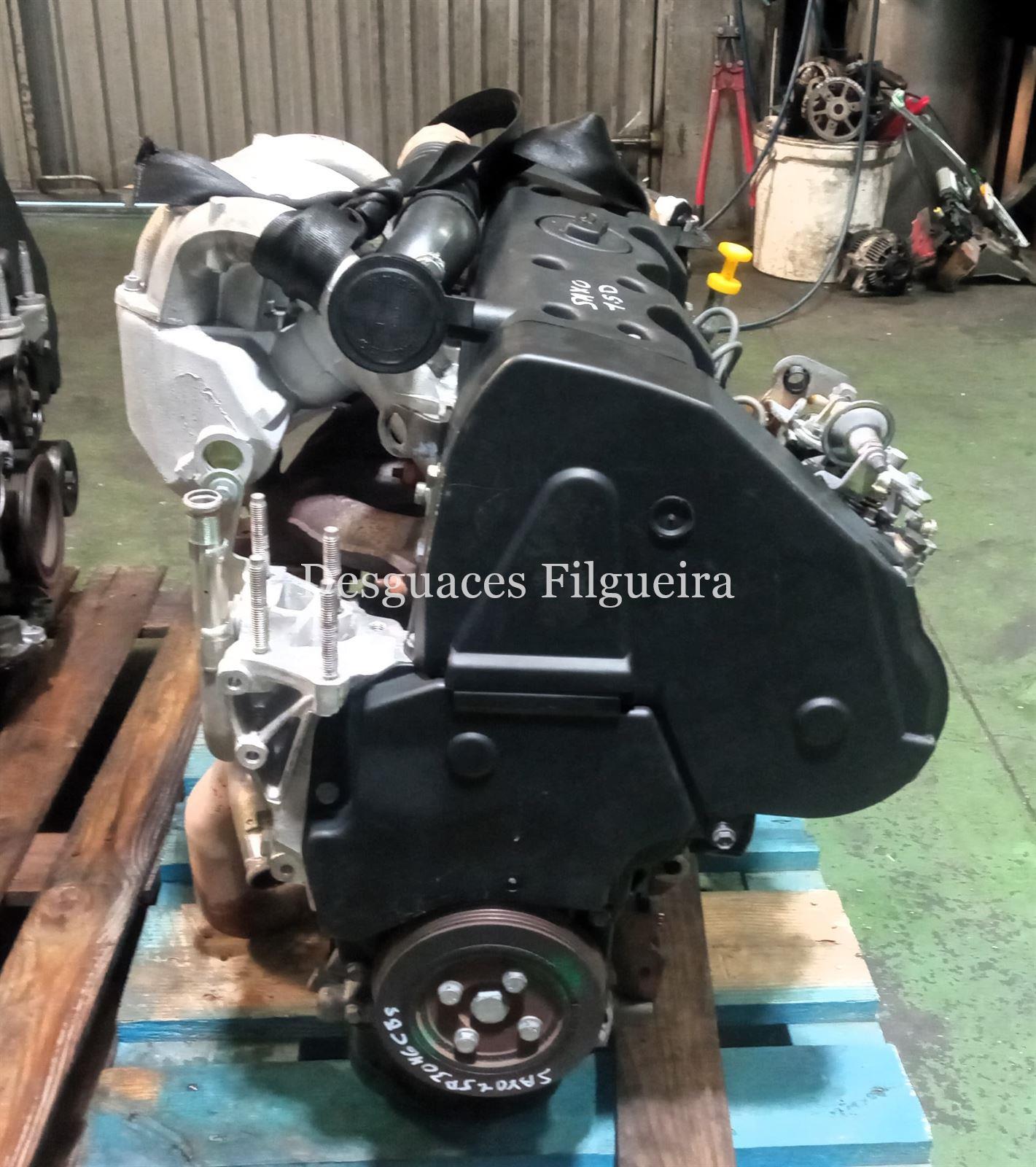Motor completo de Citroen Saxo 1.5 D, 57 cv, código de motor VJX, año 2002. - Imagen 5