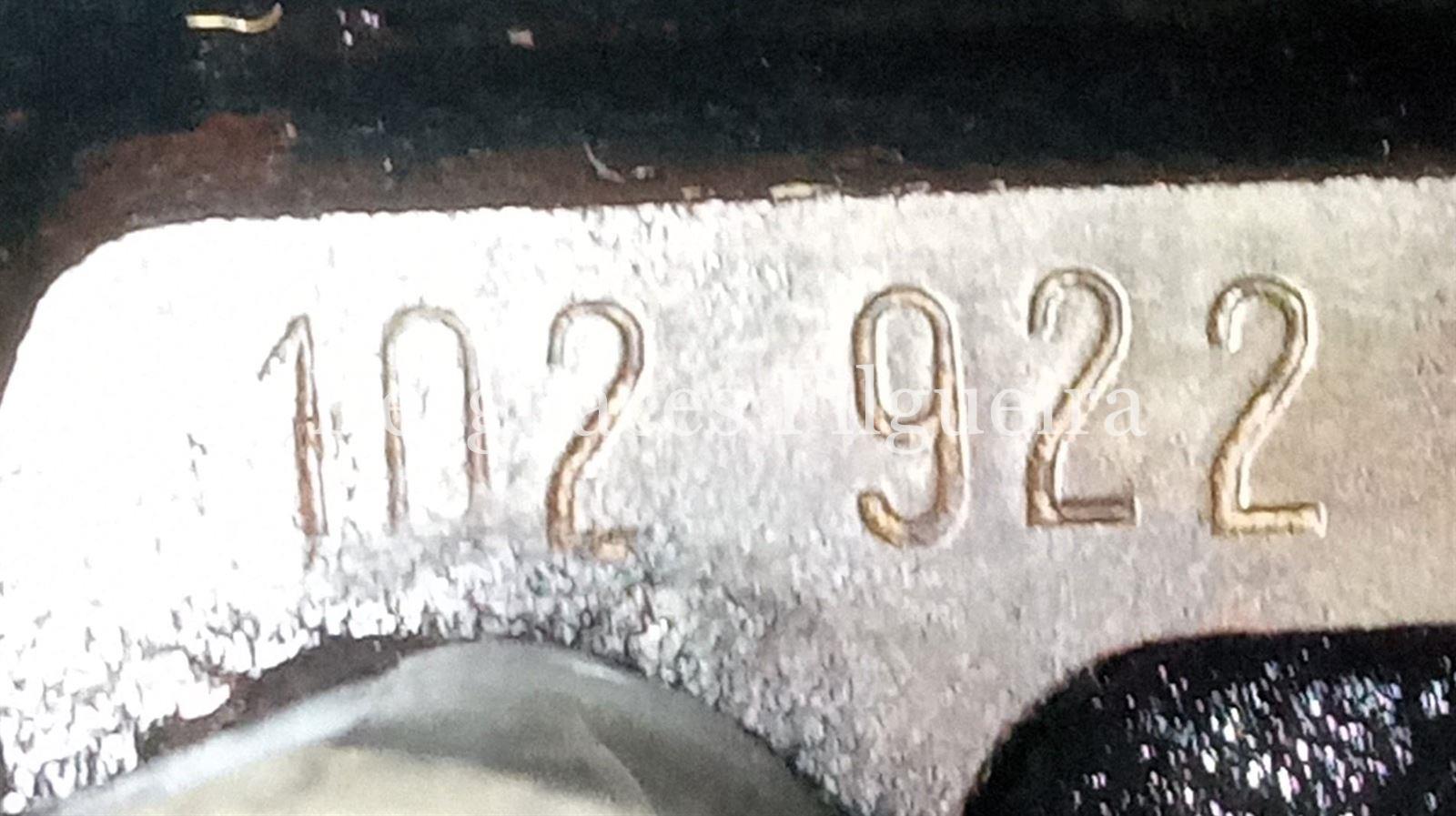 Motor completo de Mercedes-Benz Clase E BM 124, 2.0 E200, 105 cv, código de motor M102.922, año 1988. - Imagen 6