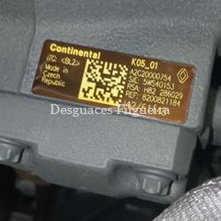 Motor completo de Nissan Qashqai 1.5 Visia dCi, 106 cv, código de motor K9KH282, año 2009. - Imagen 2