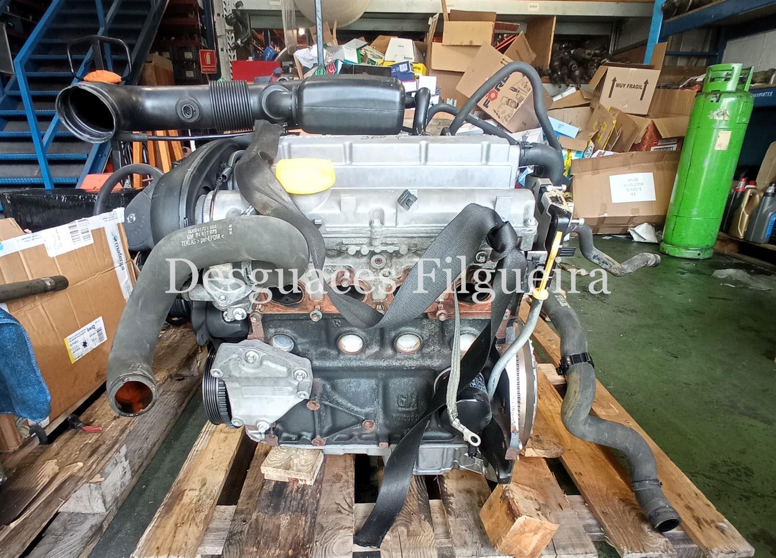 Motor completo de Opel Astra G Berlina 1.6. 16v 101 cv, año 2001. - Imagen 1