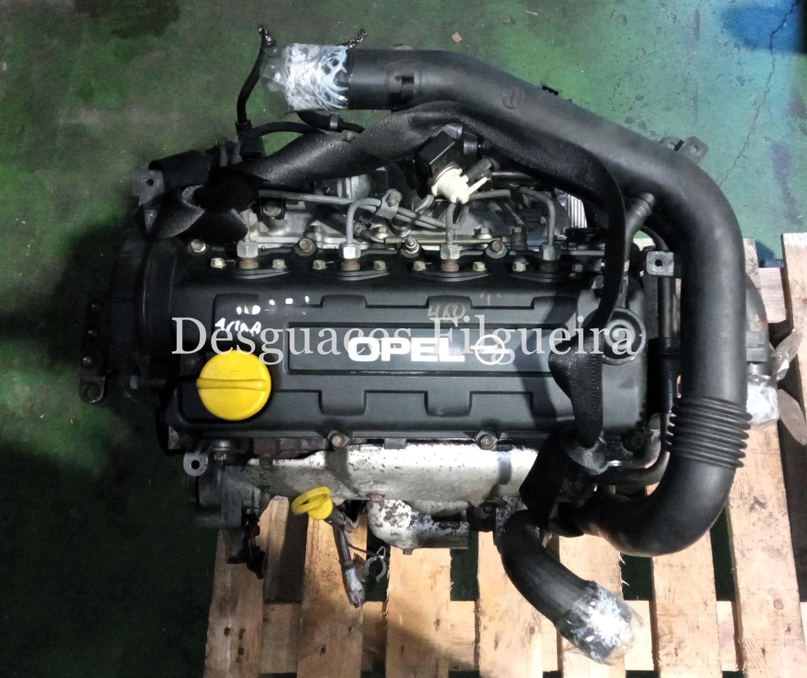 Motor completo de Opel Astra G Fastback 1.7 DTI 16V, 75 cv, año 2002, - Imagen 4