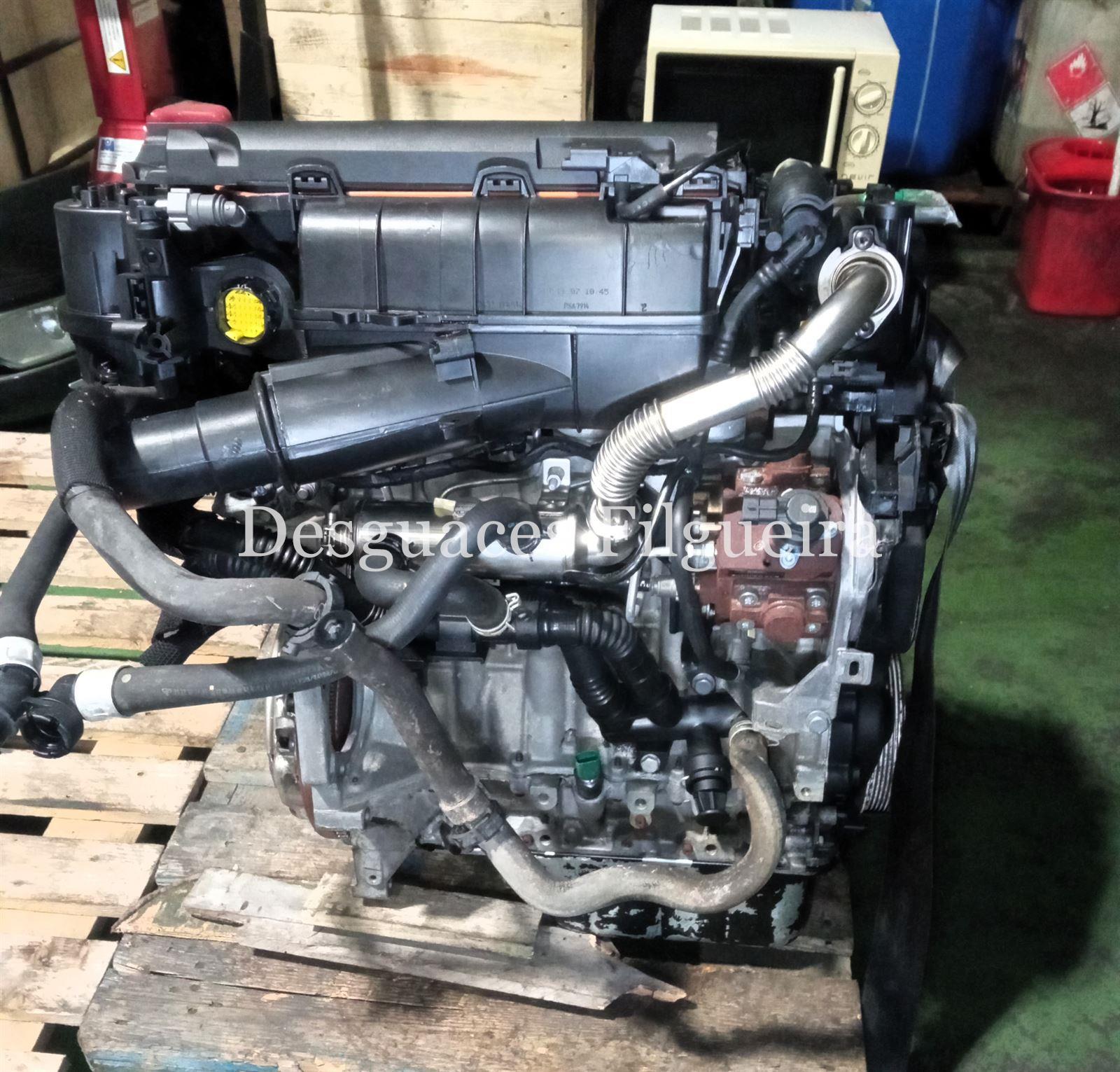 Motor completo de Peugeot 207 1.4 HDi, 68 cv, código de motor 8HZ, año 2008. - Imagen 5