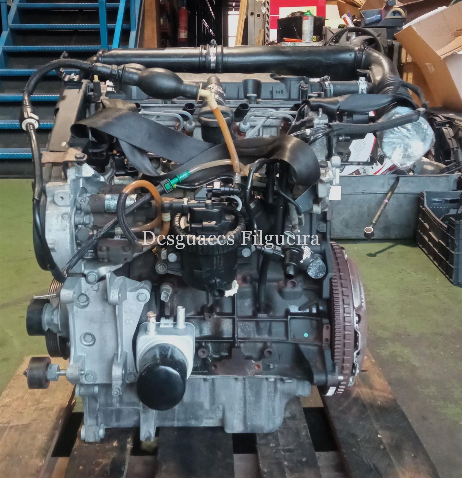 Motor completo de Peugeot 307 2.0 HDi, 90 cv, código motor RHY, año 2002 - Imagen 1
