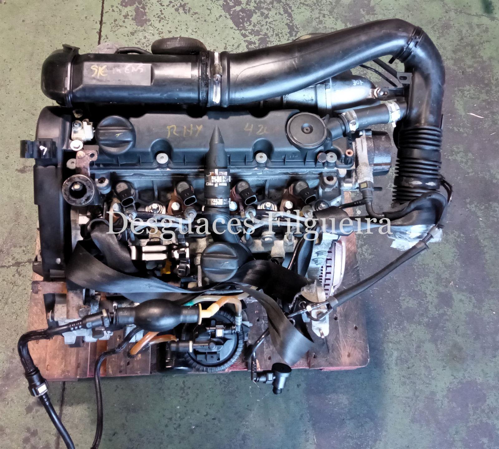 Motor completo de Peugeot 307 2.0 HDi, 90 cv, código motor RHY, año 2002 - Imagen 2