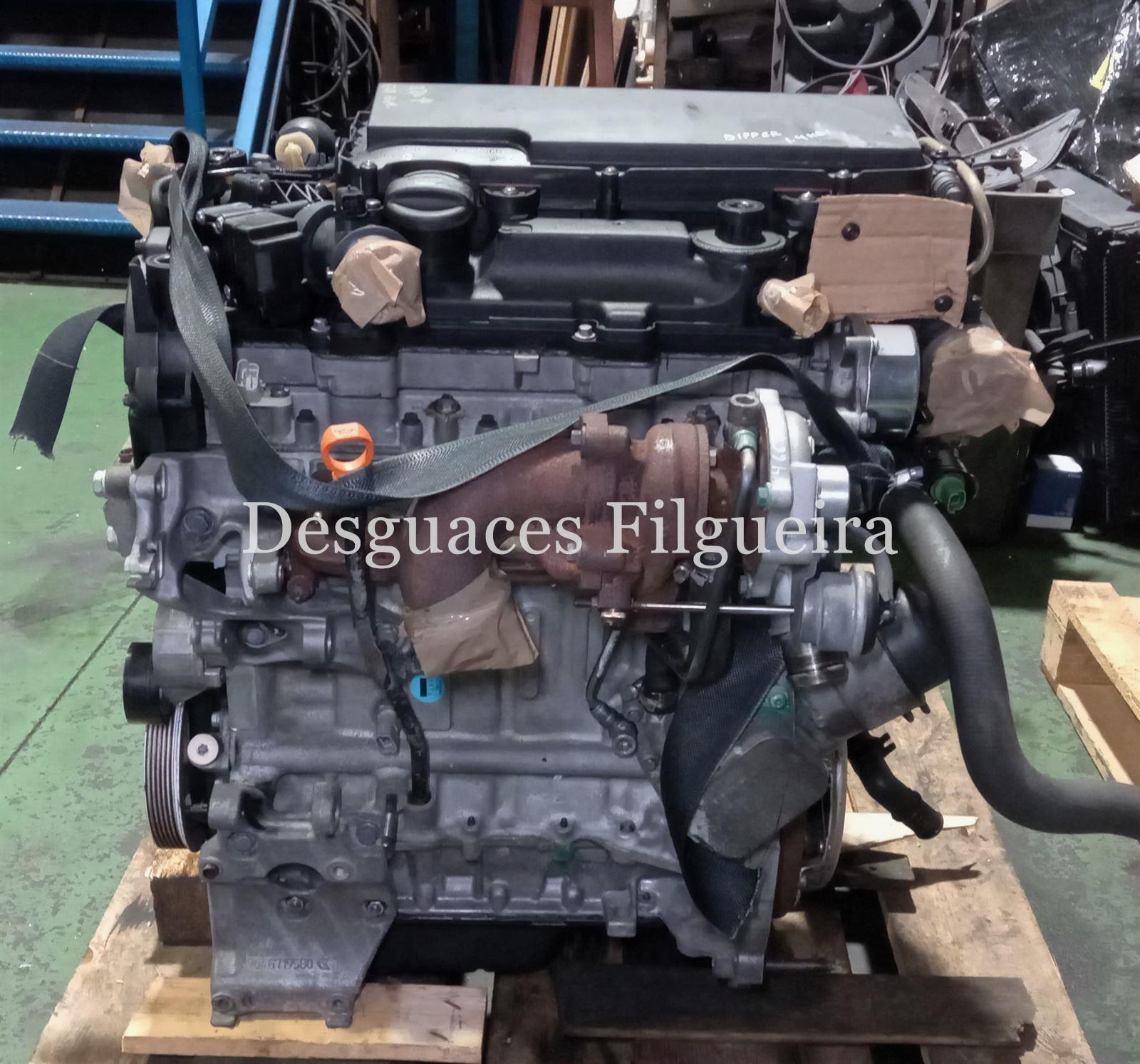 Motor completo de Peugeot Bipper 1.4 HDi, 68cv, codigo de motor 8HZ, año 2008. - Imagen 5
