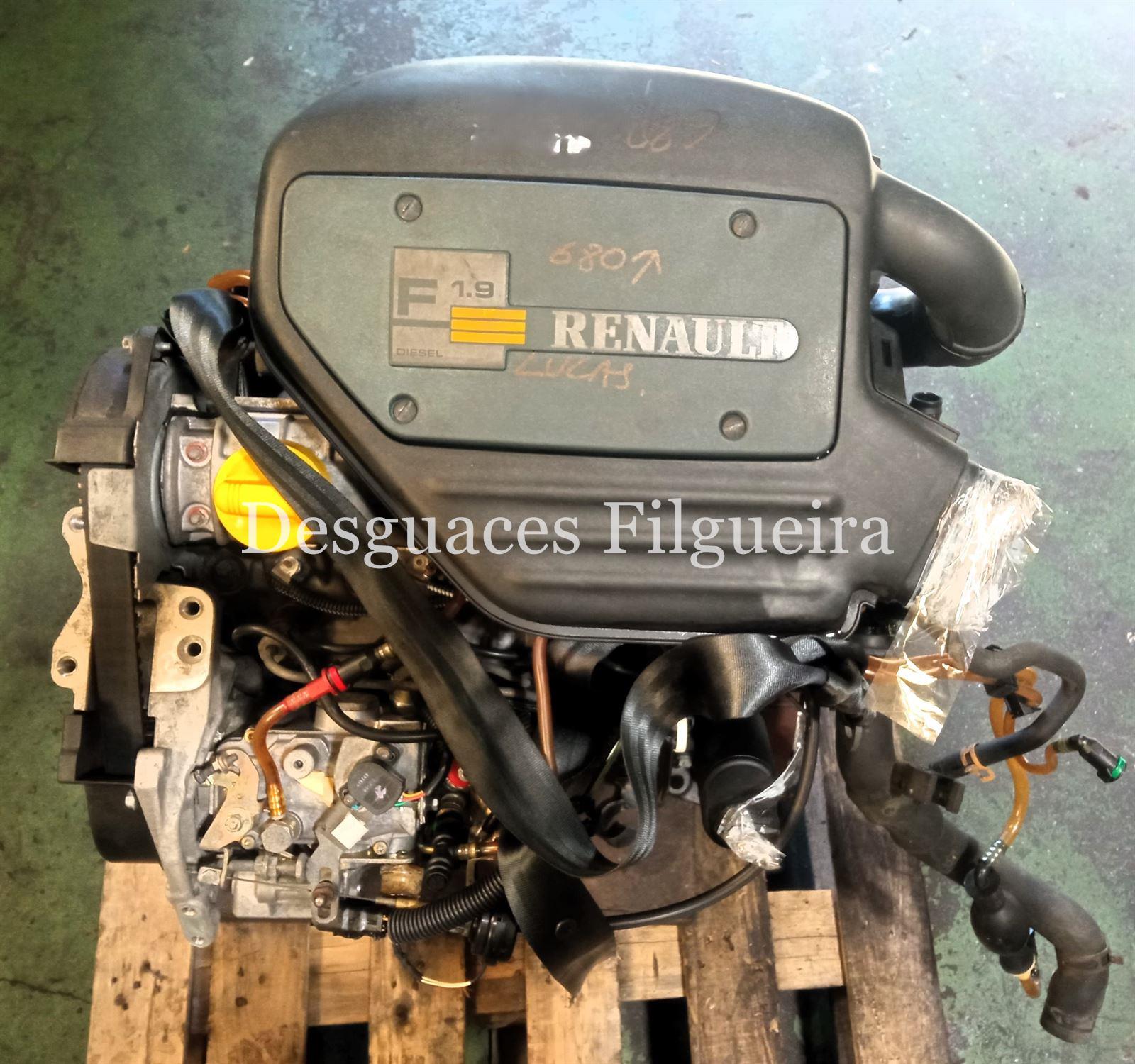 Motor COMPLETO de Renault Clio II Fase I, 1.9 D, 64 cv, año 2000. - Imagen 4