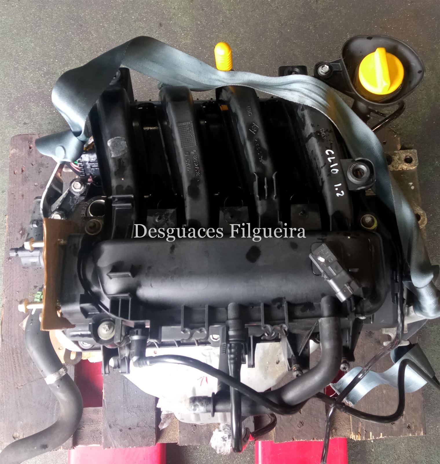 Motor completo de Renault Clio II Fase II 1.2, 58 cv, código de motor D4FG722, año 2004. - Imagen 5