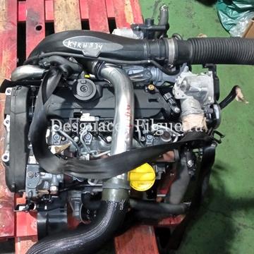 Motor completo de Renault Megane III, 1.5 dCi, 90cv, código de motor K9KH834, año 2011. - Imagen 1