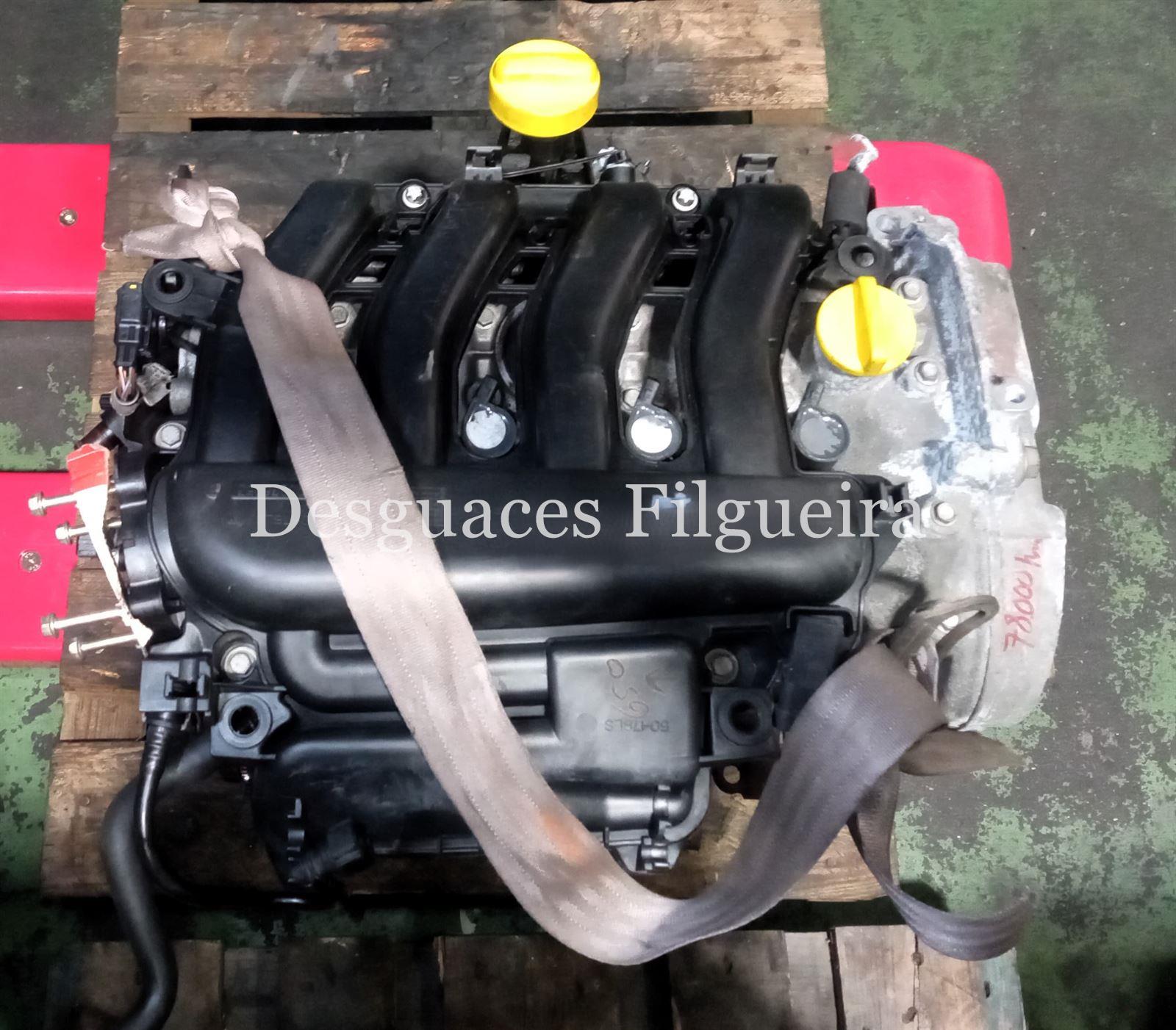 Motor completo de Renault Modus 1.4, 98 cv, código de motor K4JG70, año 2005. - Imagen 1