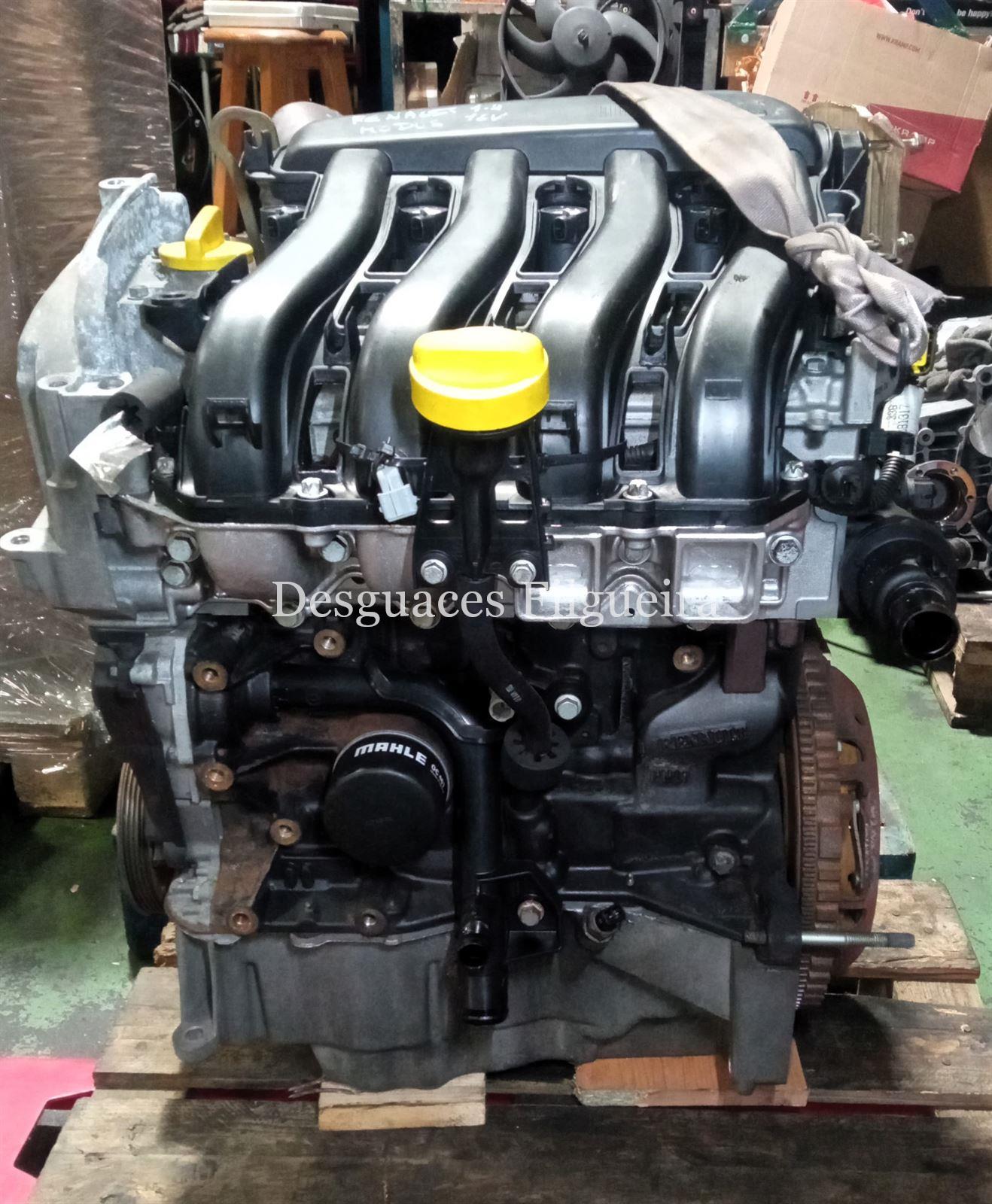 Motor completo de Renault Modus 1.4, 98 cv, código de motor K4JG70, año 2005. - Imagen 4