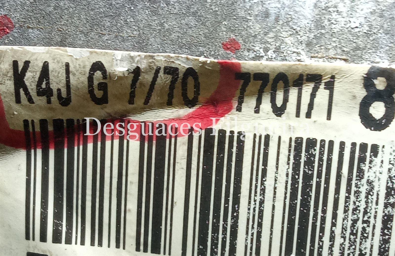 Motor completo de Renault Modus 1.4, 98 cv, código de motor K4JG70, año 2005. - Imagen 6