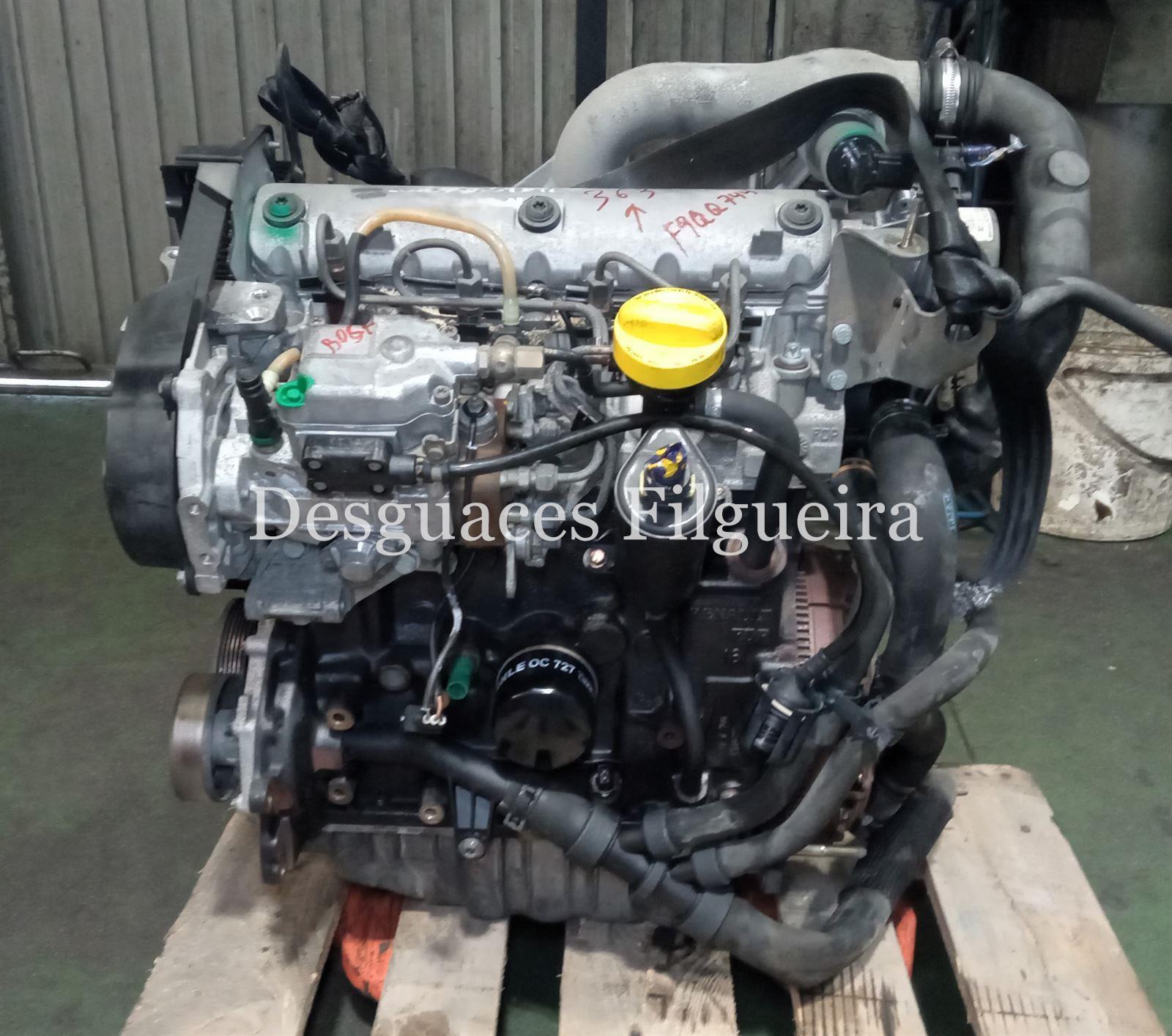 Motor completo de Renault Scenic I 1.9 dTi, 80 cv, código de motor F9Q744, año 2002. - Imagen 4
