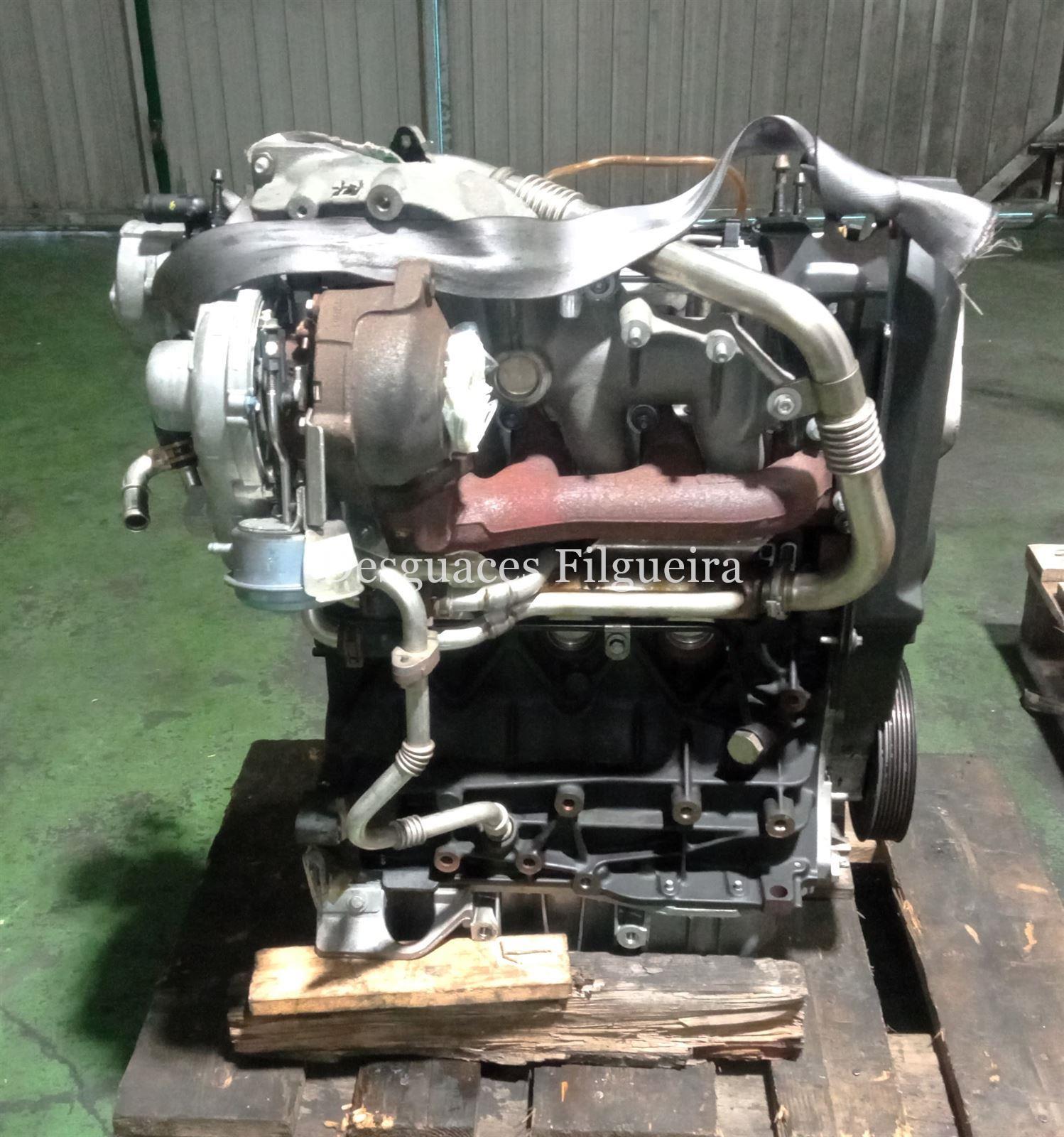 Motor completo de Renault Scenic II 1.9 dCi, 131 cv, código de motor F9QL818, año 2008. - Imagen 4