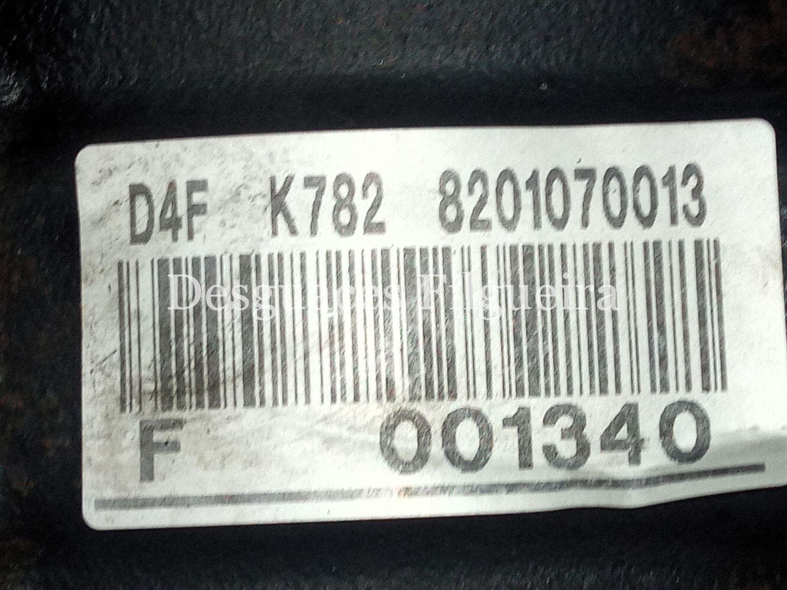 Motor completo de Renault Twingo 1.2 Turbo, 100 cv, código de motor D4F 780, año 2010. - Imagen 3