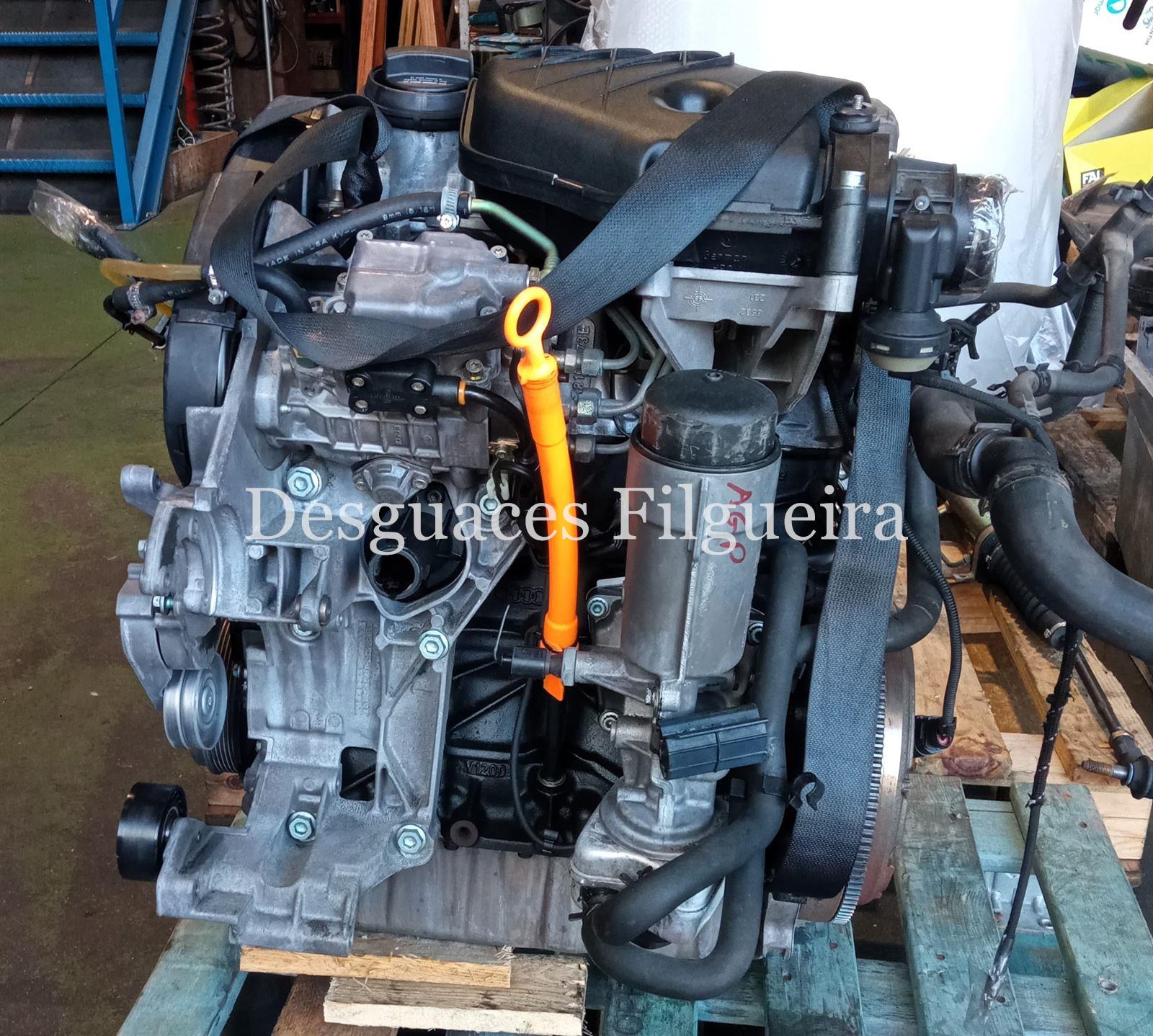 Motor completo de Seat Cordoba Berlina 1.9 D, 68 cv, código de motor AGP, año 2000. - Imagen 4