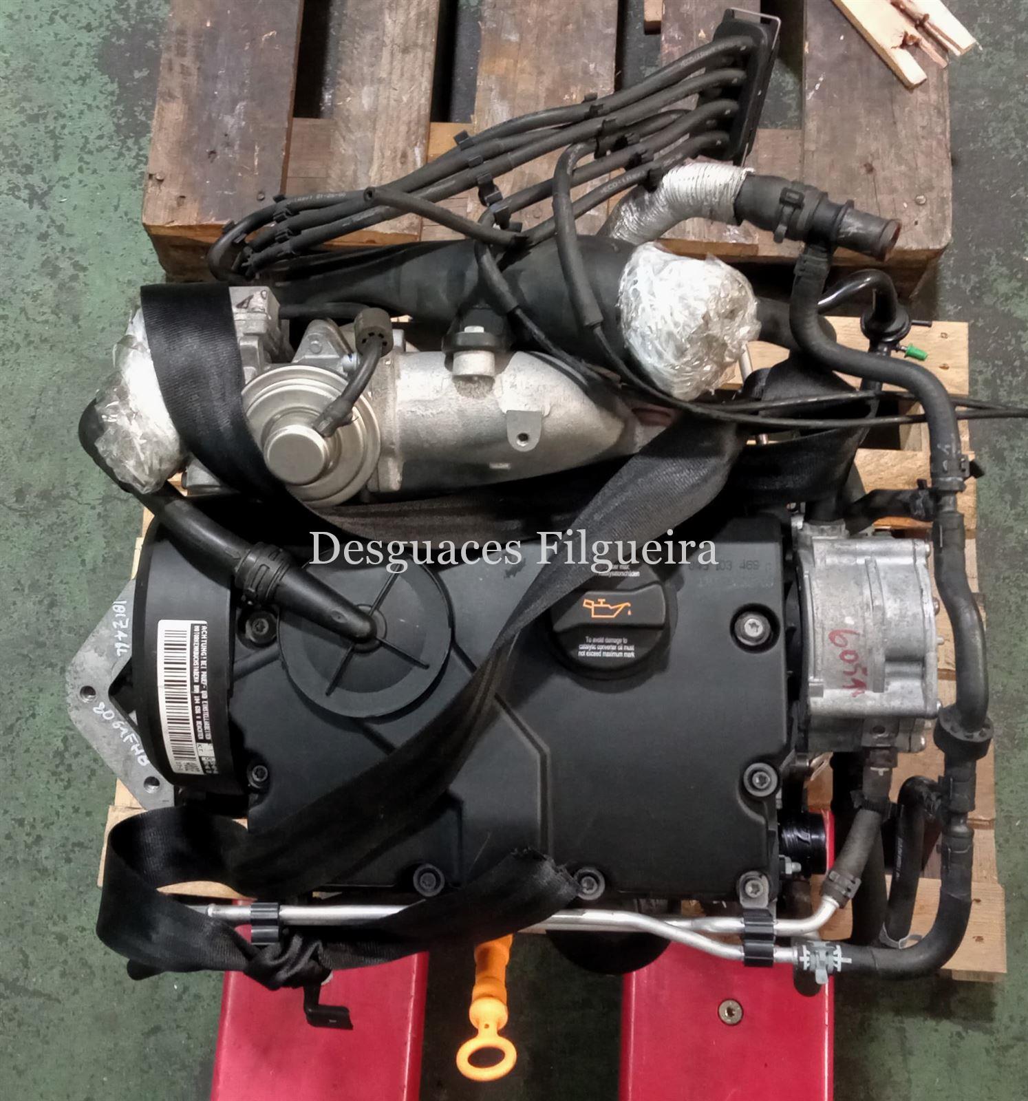 Motor completo de Seat Ibiza 1.4 TDI, 70 cv, código de motor BNM, año 2006. - Imagen 1
