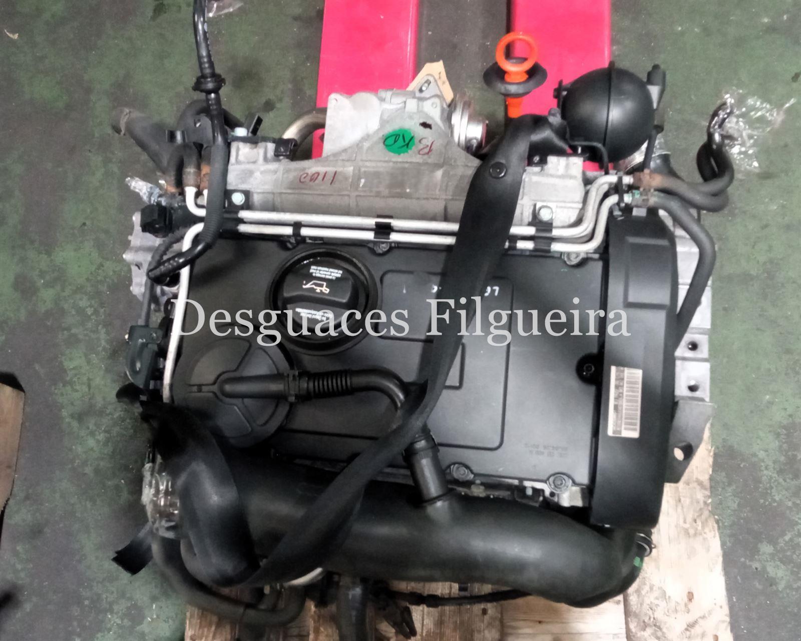 Motor completo de Seat Leon 2.0 TDI, 140 cv, código de motor BKD, año 2006. - Imagen 1
