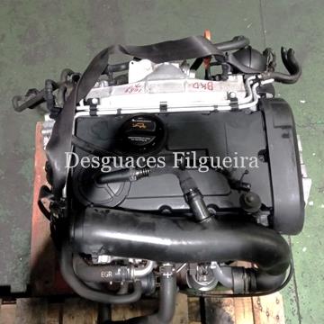 Motor completo de Seat Toledo 2.0 TDI 16V, 140 cv, código de motor BKD, año 2005. - Imagen 1
