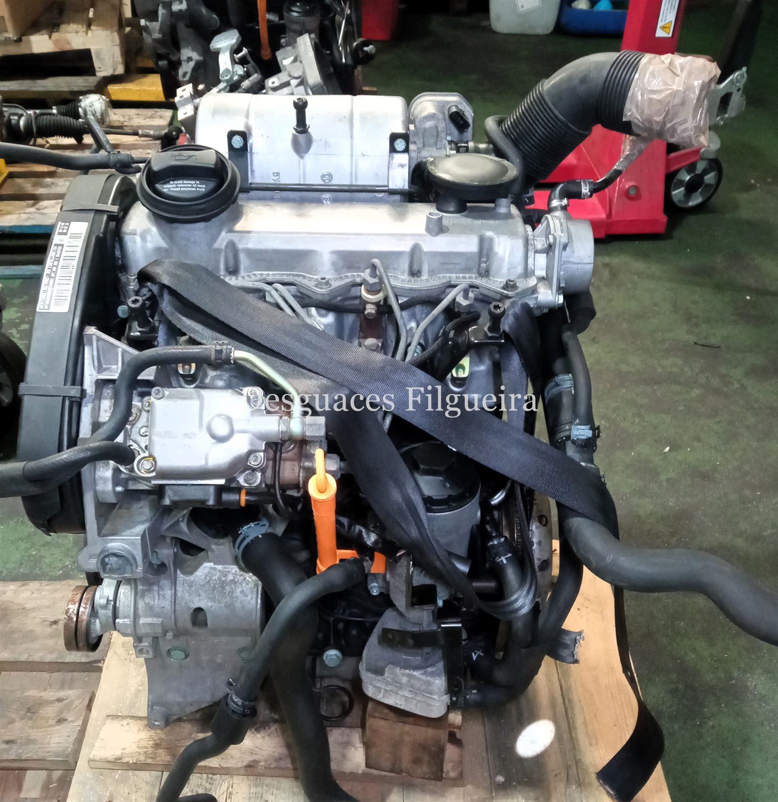 Motor completo de Skoda Fabia 1.9 SDI, 64 cv, código de motor ASY, año 2001. - Imagen 1