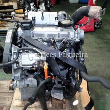 Motor completo de Skoda Fabia 1.9 SDI, 64 cv, código de motor ASY, año 2001. - Imagen 1