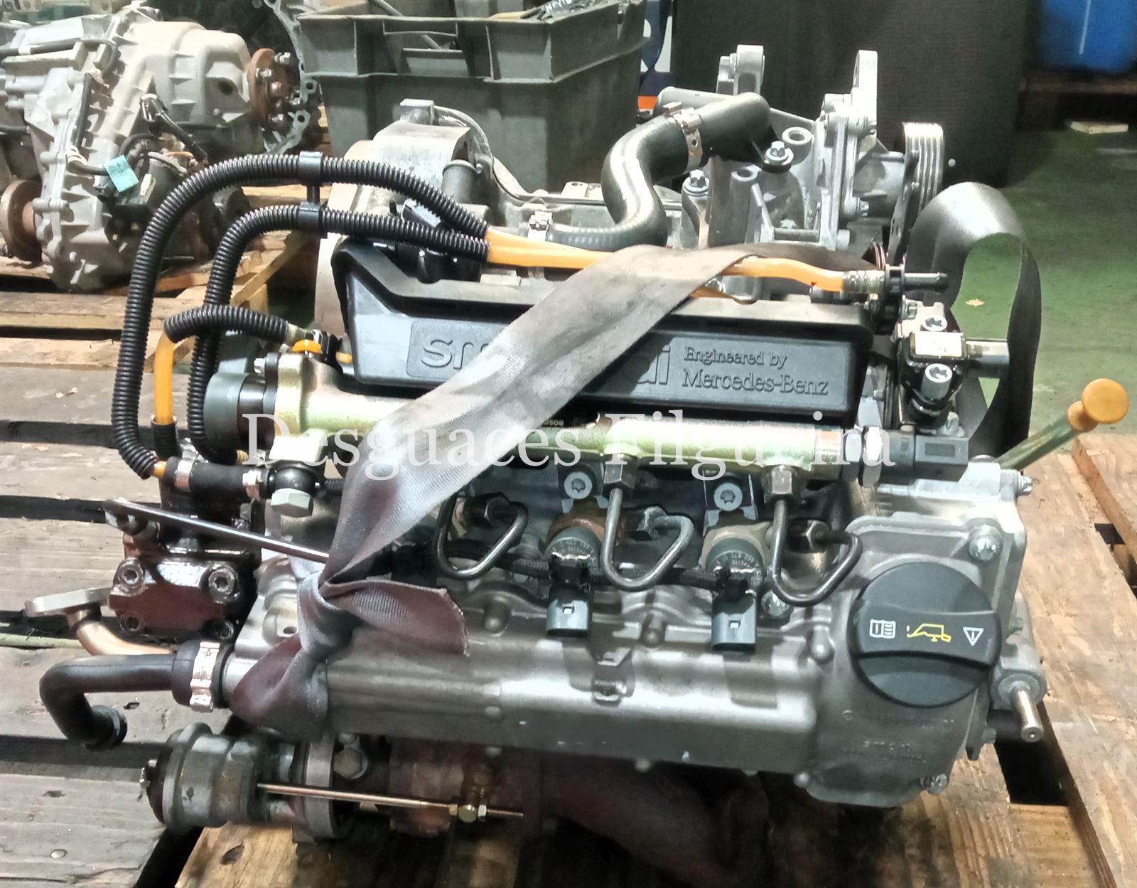 Motor Completo de Smart Fortwo Coupe 0.8, CDI Básico, 41 cv, 2005. - Imagen 9