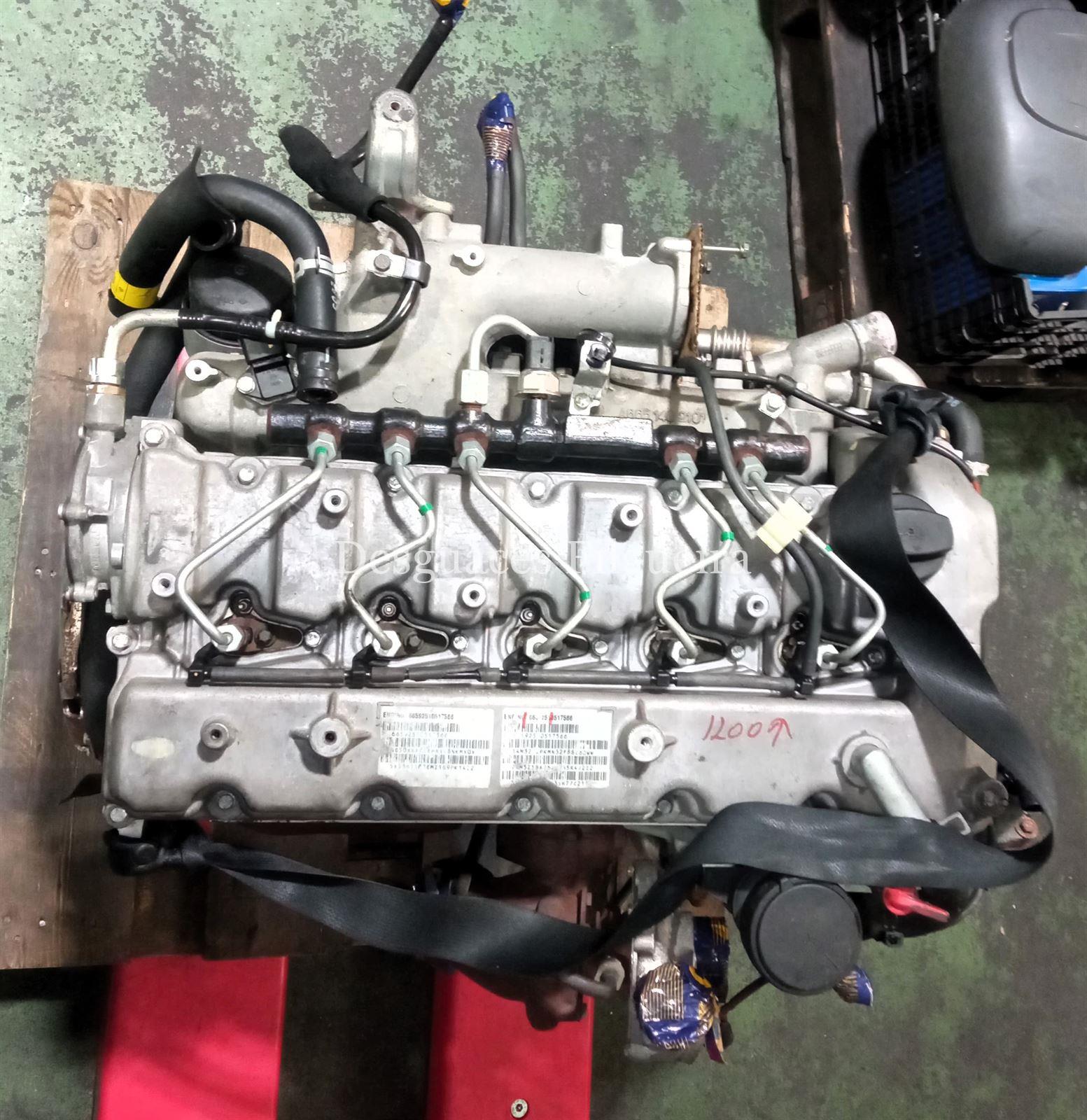Motor completo de Ssangyong Rexton 2.7 Xdi, 165 cv, código de motor 665925, año 2007. - Imagen 1
