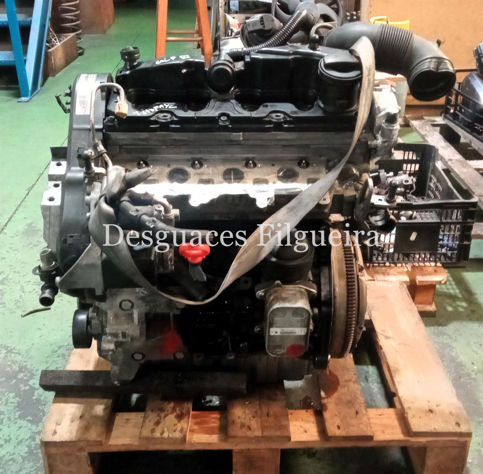 Motor completo de Volkswagen Golf VI 1.6 TDI, 105 cv, código de motor CAY, año 2010. - Imagen 1