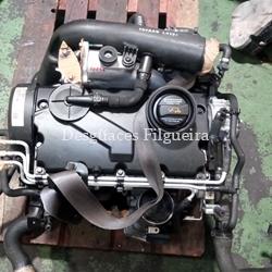 Motor completo de Volkswagen Touran 1.9 TDI, 100 cv, código de motor AVQ, año 2004. - Imagen 1