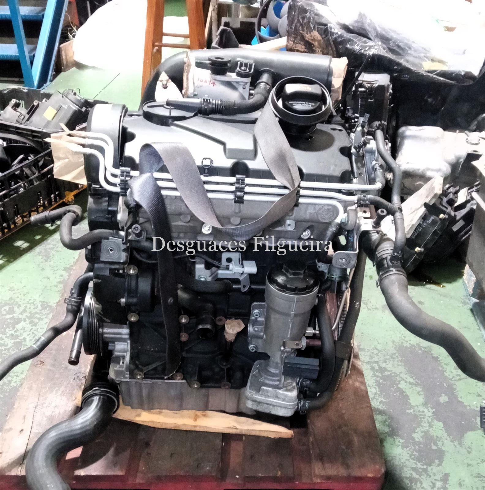 Motor completo de Volkswagen Touran 1.9 TDI, 100 cv, código de motor AVQ, año 2004. - Imagen 3