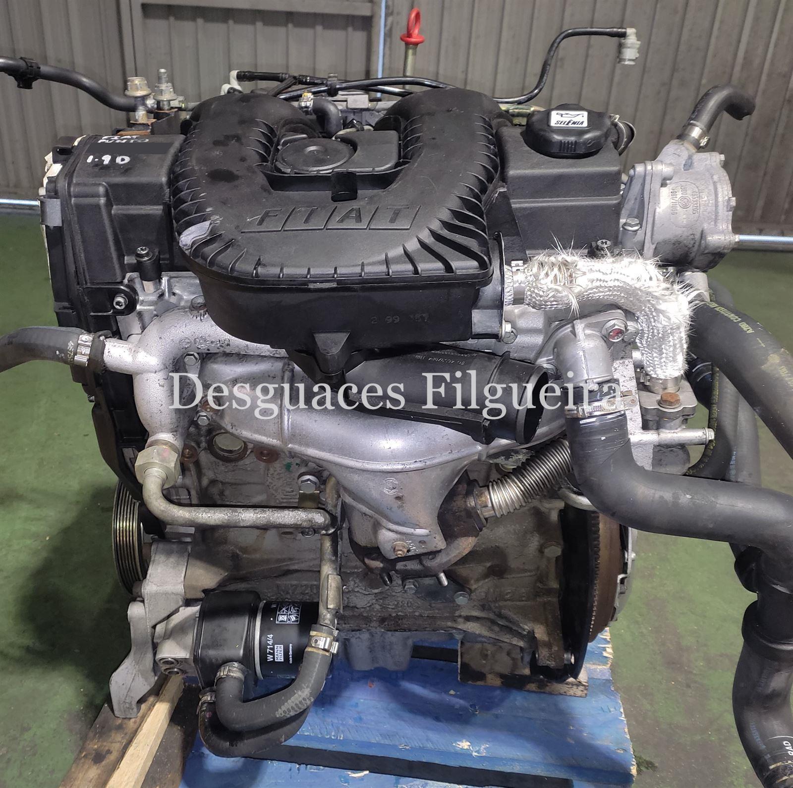 Motor completo Fiat Punto 1.9 D 188A3000 bomba inyectora mal - Imagen 2