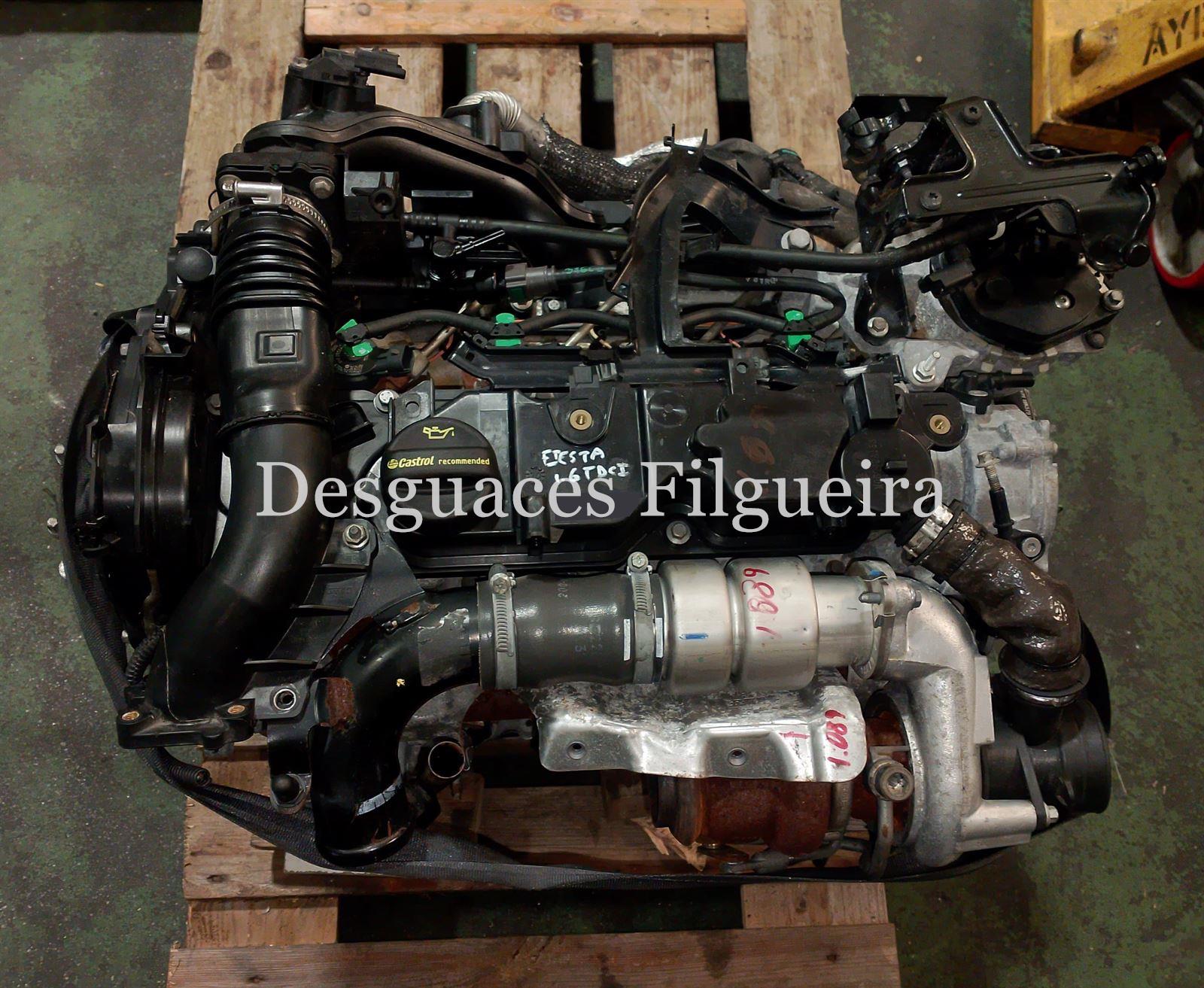 Motor completo Ford Fiesta 1.6 TDCI TZJA Bosch - Imagen 1