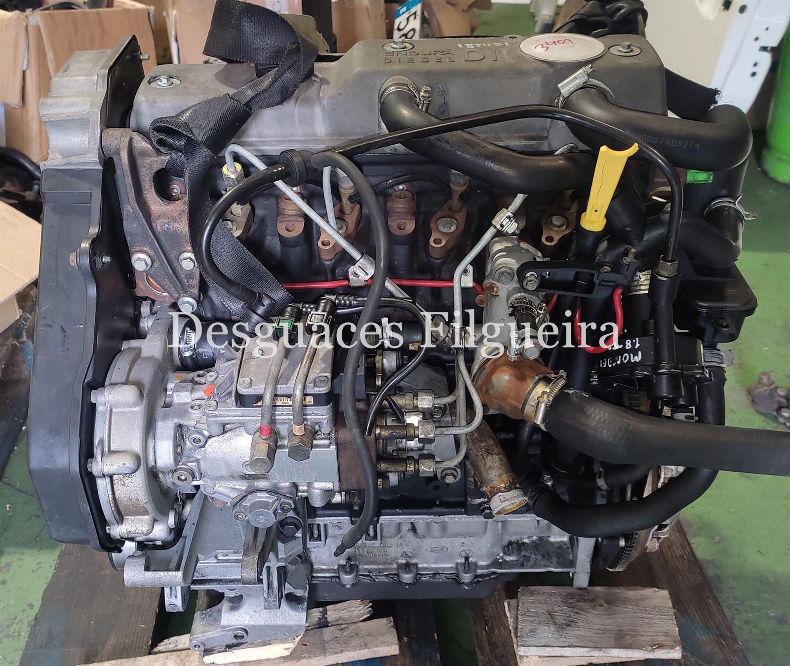 Motor completo Ford Fiesta 1.8 TDDI RTN bomba VP44 0470004006 - Imagen 2