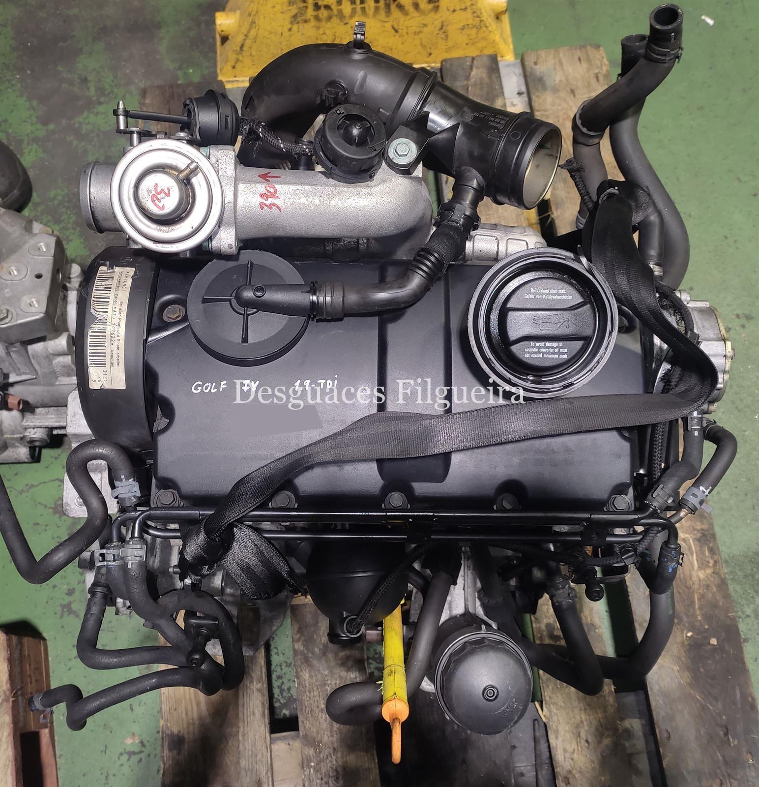 Motor completo Golf IV 1. 9 TDI ATD - Imagen 1