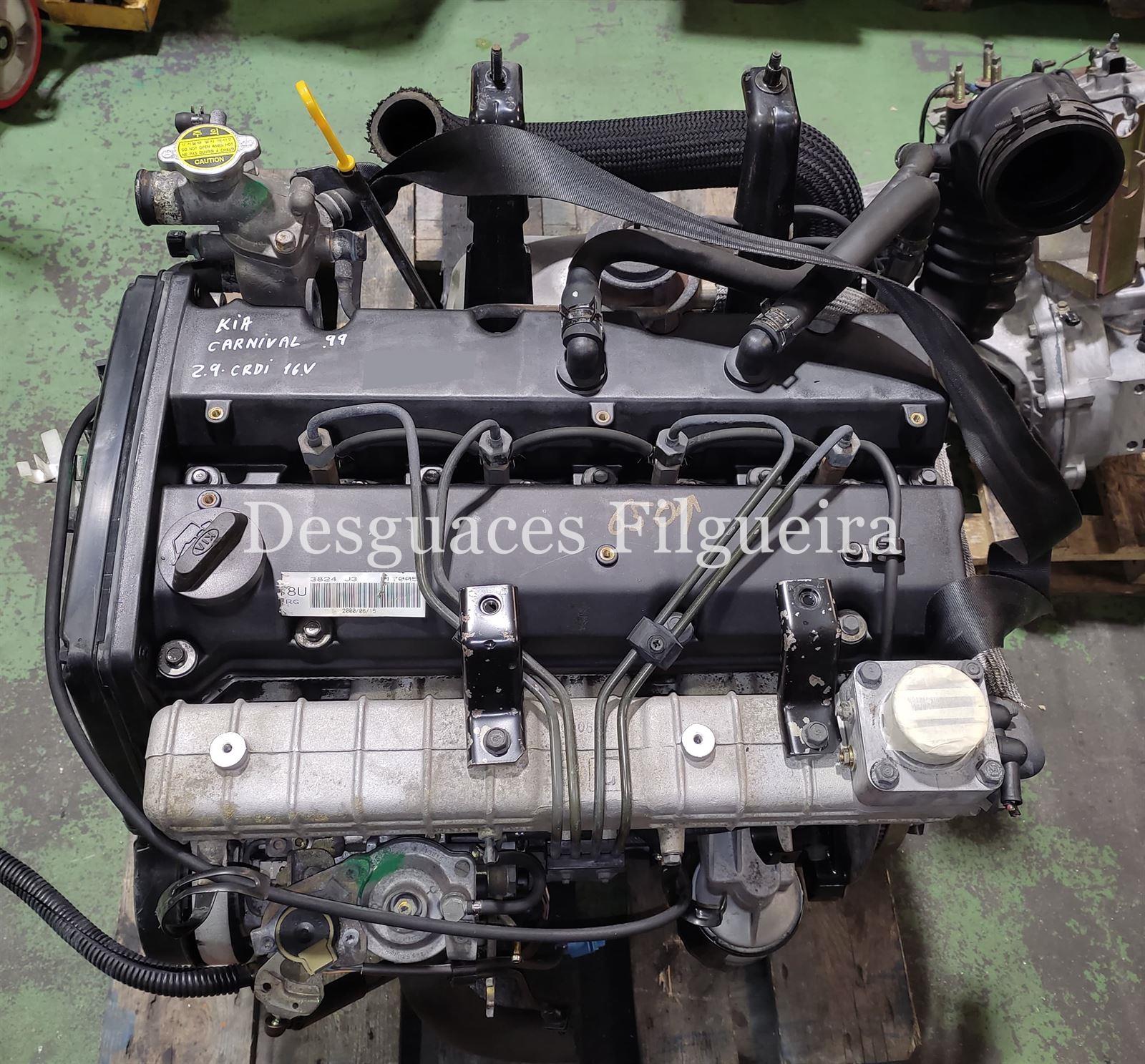 Motor completo Kia Carnival 2.9 TD J3 bomba mecanica - Imagen 1
