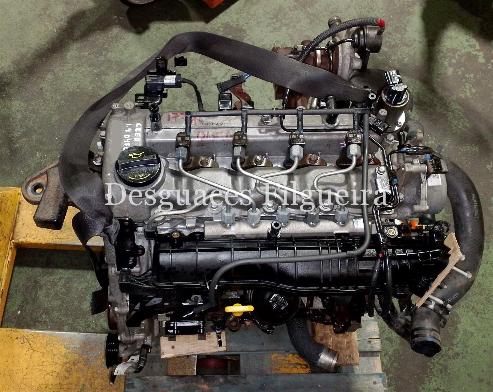 Motor completo Kia Ceed 1.4 CRDI D4FC - Imagen 1