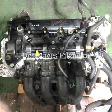 Motor completo Mazda CX-3 2.0, 121 cv, código de motor PE 21303832, año 2019. - Imagen 1