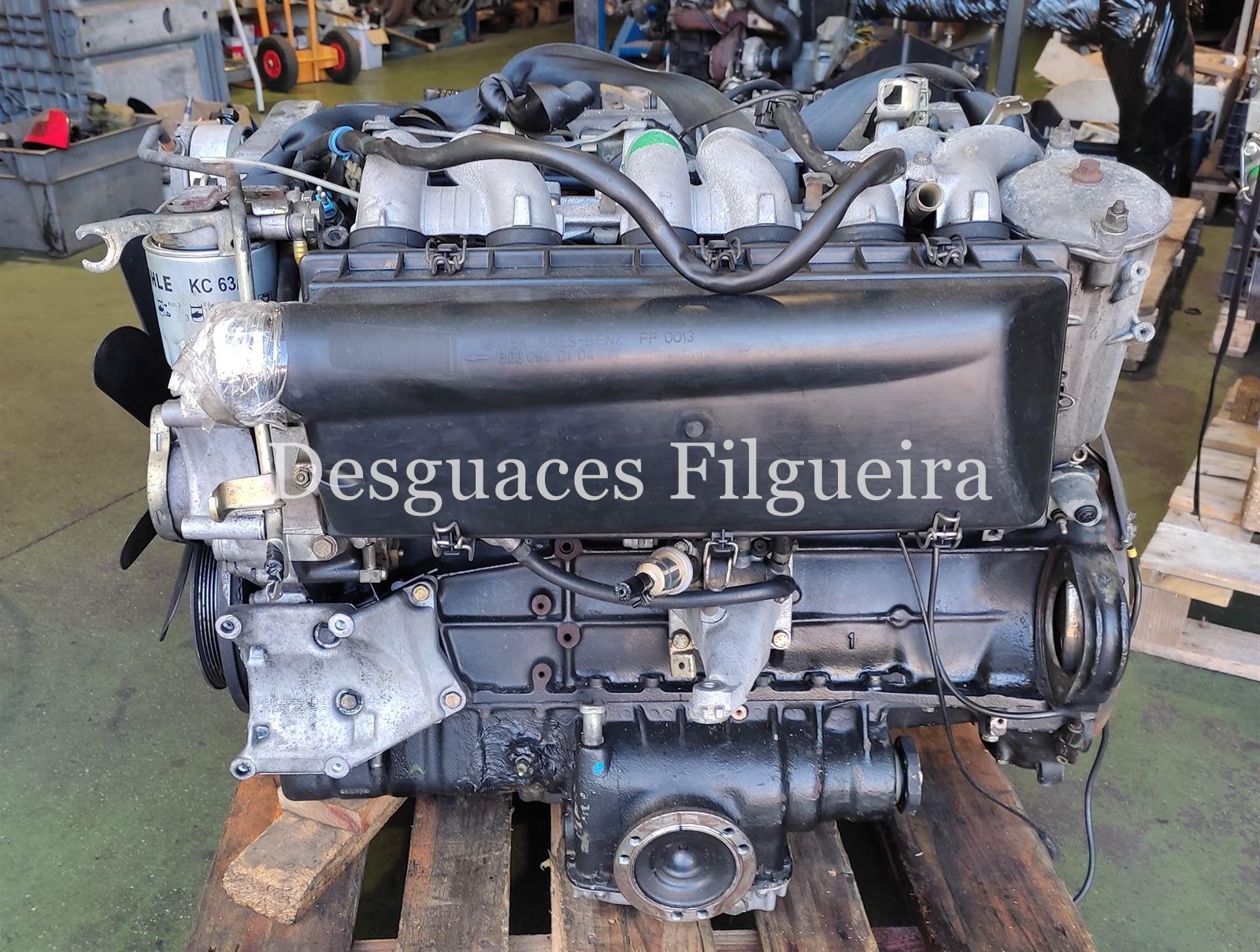 Motor completo Mercedes 300 D W124 automatico 4 matic OM 603913 - Imagen 4