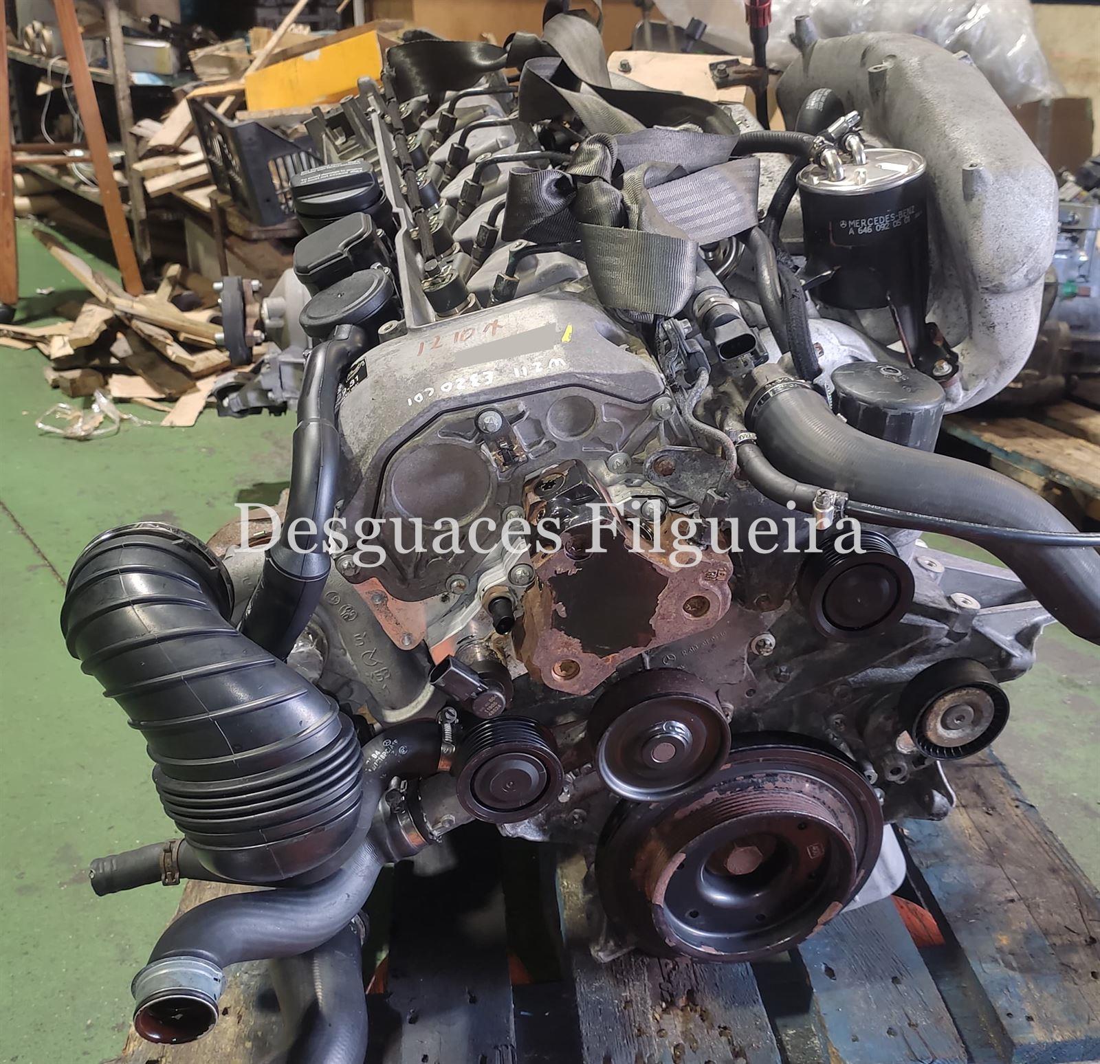 Motor completo Mercedes Clase E 280CDI carrocería 211 automático OM 648.961 - Imagen 3